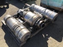 (3) Misc Truck Exhaust/Mufflers w/DPF.