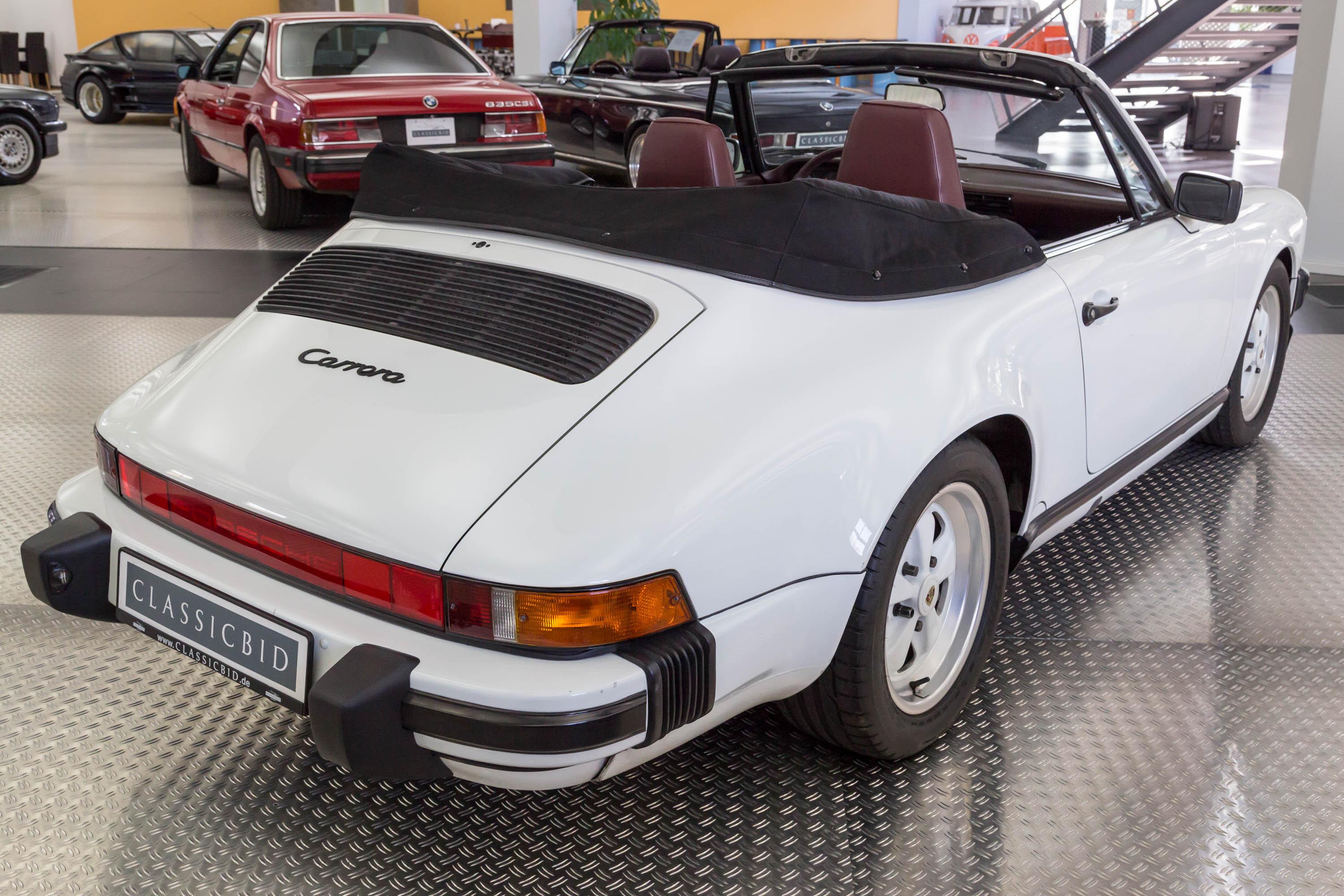 1987 Porsche 911 Carrera 3.2 Convertible