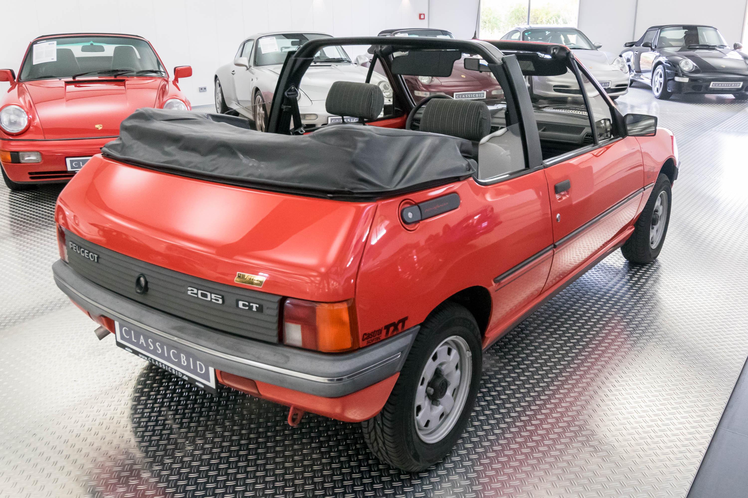 1987 Peugeot 205 CT Convertible