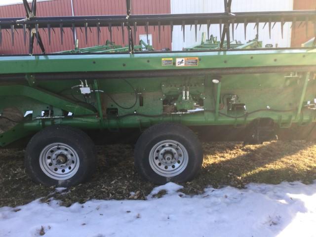 2017 John Deere 40' Draper Bean Head