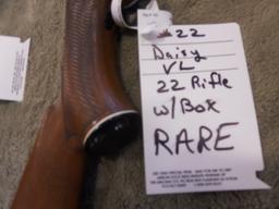 Daisy, VL, 22, rifle, with box, RARE