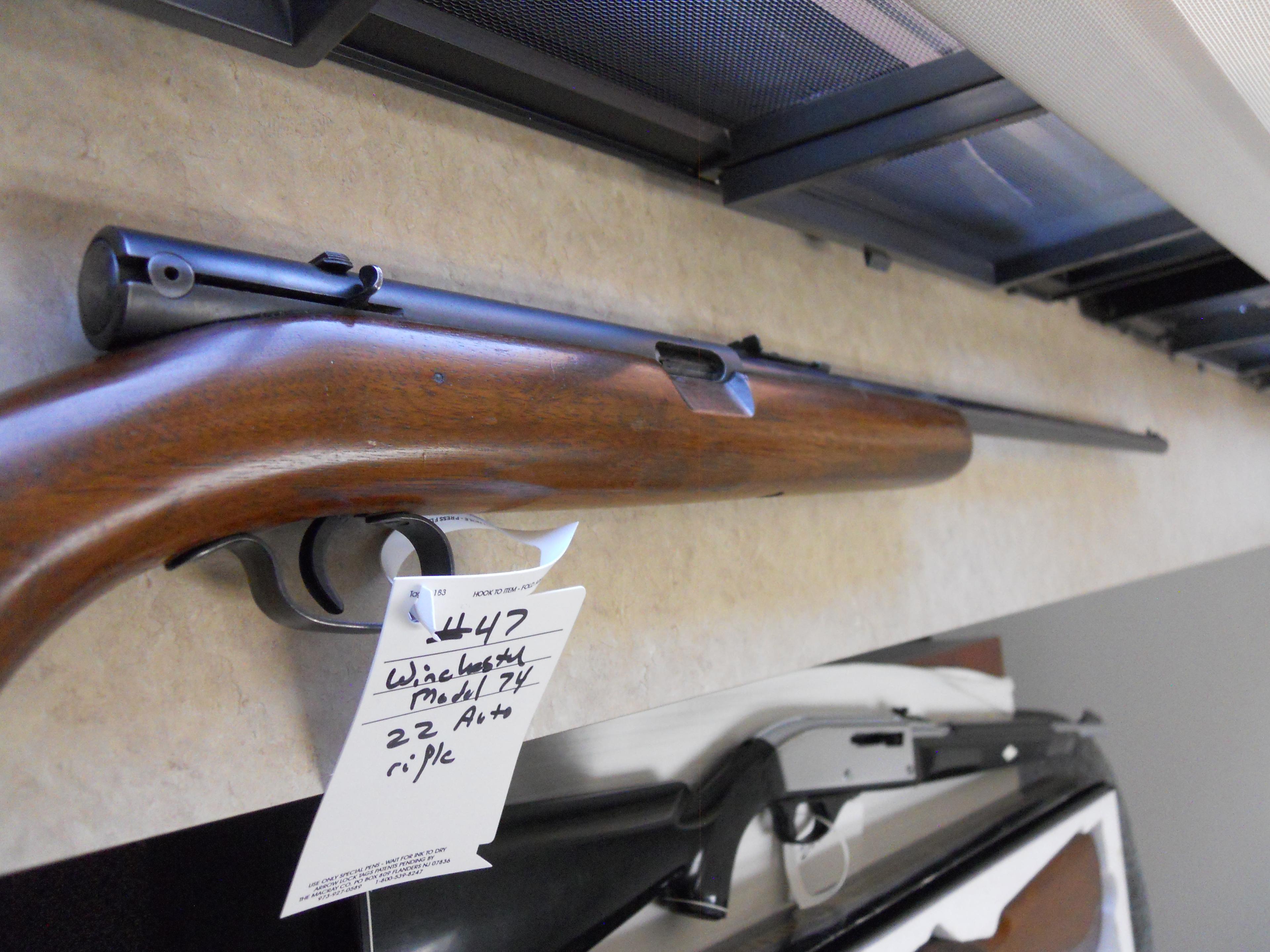 Winchester, 74, 0.22, short, automatic, rifle