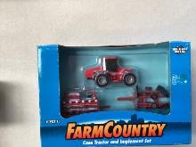 Case IH Tractor and Implement Set, 1/64