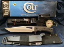 Colt "Pathfinder" (United Cutlery Brands) CT26 Tactical Knife + Sheath