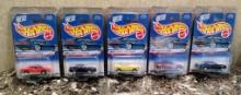 Lot of (5) Hot Wheels "1999 First Editions" Protecto Paks Monte Carlo Mustang