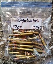27 Count Lot Ammo 7-30 Waters