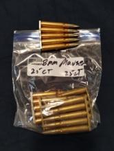 Ammo Lot 25 Count 8mm Mauser