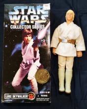 Star Wars Collector Series 12" Figurine Luke Skywalker, Original Box 1996 Kenner