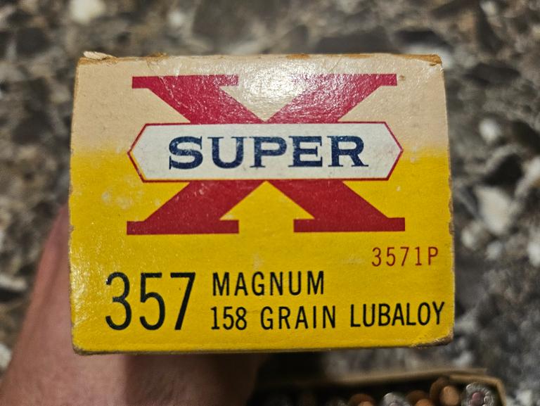 Winchester Super X 357 Magnum 158 Grain Lubaloy (3571P) Cartridges