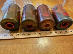 Lot of (4) MEC Shell Reloading Bottles (Partially filled with BBs, See Pics)