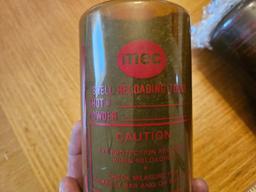 Lot of (4) MEC Shell Reloading Bottles (Partially filled with BBs, See Pics)