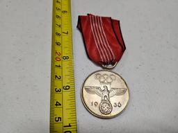 Commemorative Nazi Germany 1936 Olympic Medal