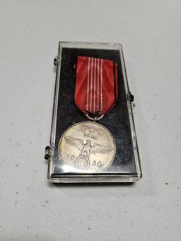 Commemorative Nazi Germany 1936 Olympic Medal