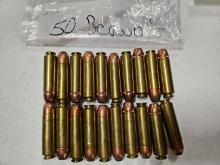 Lot .50 Beowulf (12.7x42mmRB) Rifle Cartridges Ammo