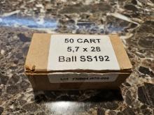 50 Cartridges (5,7 x 28 Ball SS192) FNB04J970-005