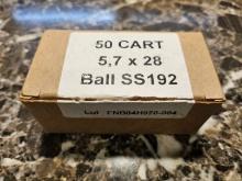 50 Cartridges (5,7 x 28 Ball SS192) FNB04H970-004