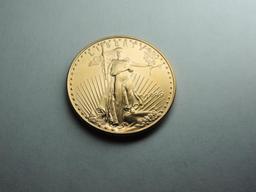 1999 US $25 Half Ounce Gold Bullion