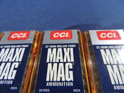 200 Rounds of CCI Mini Mag 22 WMR Ammo