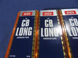 300 Rounds of CCI CB Long 22 Ammo