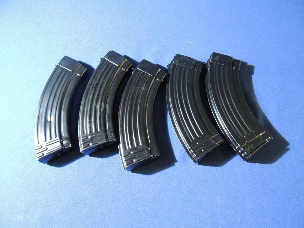 Five Polish AK47 Magazines