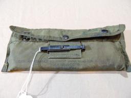 Vietnam Issue Rifle Cleaning Kit and Army Issue Pouch