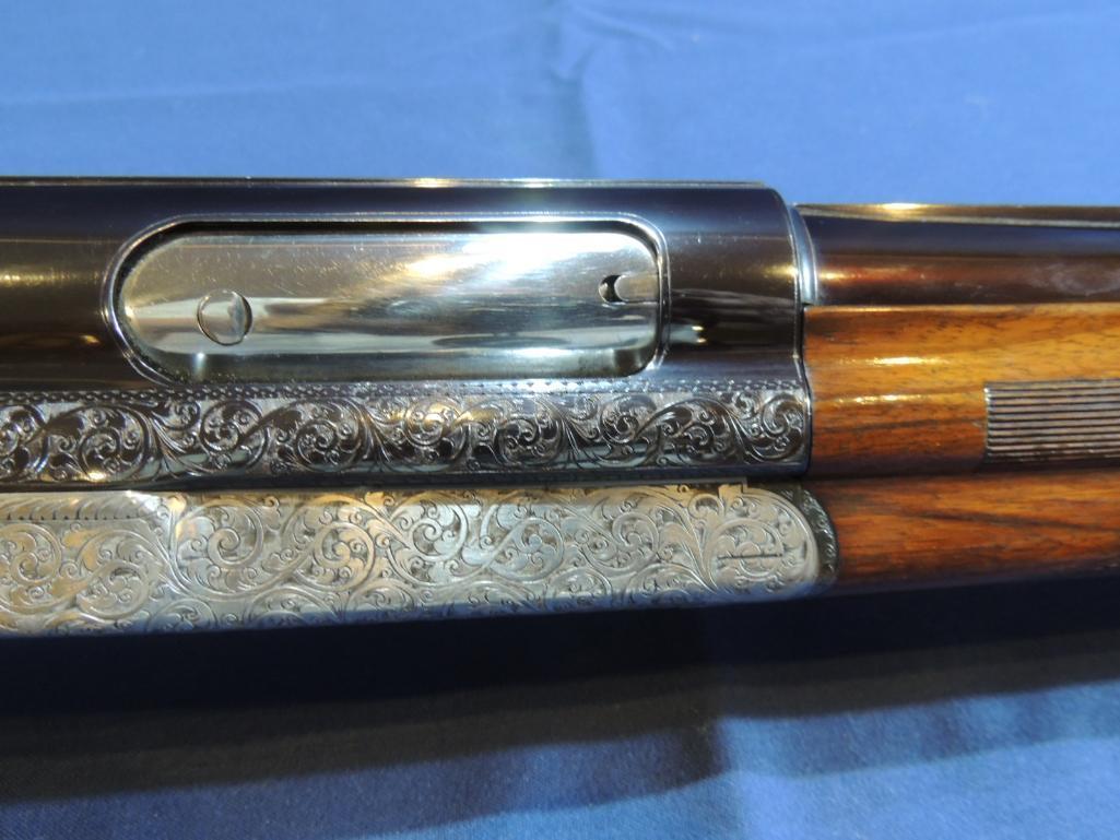 Extremely Rare Cosmi Deluxe Engraved Model 12 Gauge