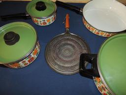 Lot of Mid-Century Modern Cookware