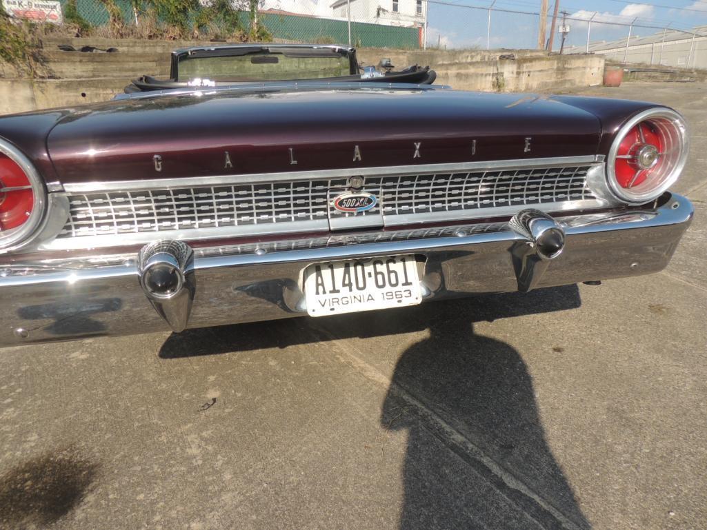 1963 Ford Galaxie XL 500 Convertible