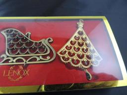 Lenox Vintage Jewel Three Ornament Set