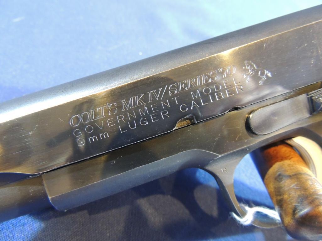 Colt Series 70 Government Model 9mm