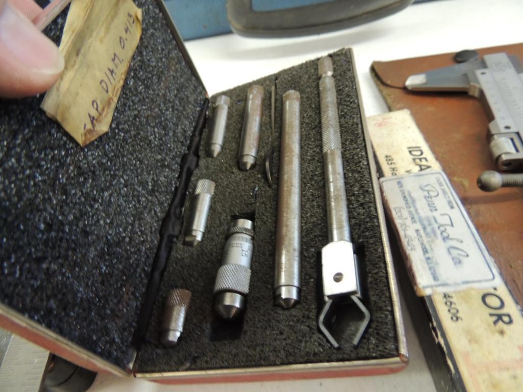 Lot of Vintage Precision Measuring Tools