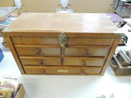 Vintage Wooden Gunsmiths Box