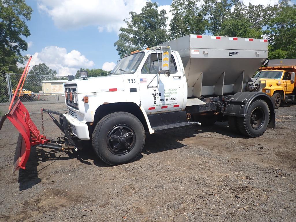 1988 GMC Snow Removal Dump Truck