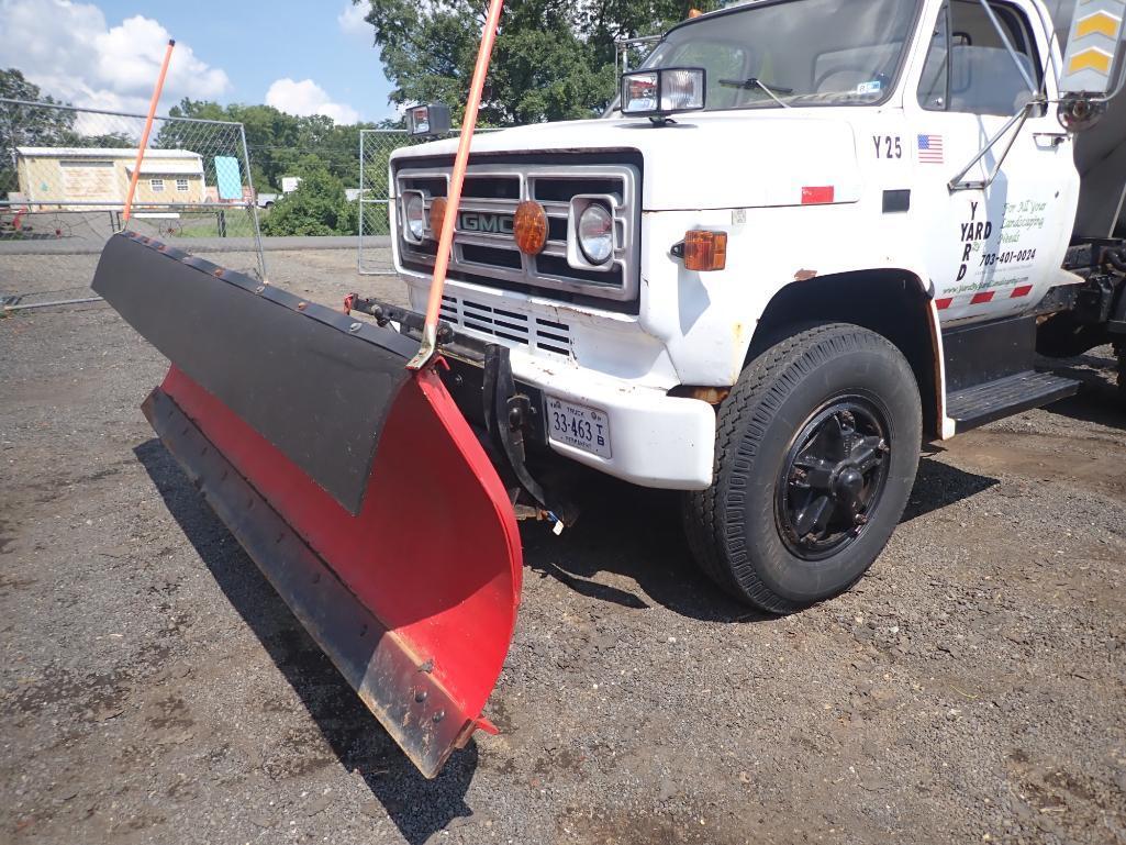 1988 GMC Snow Removal Dump Truck