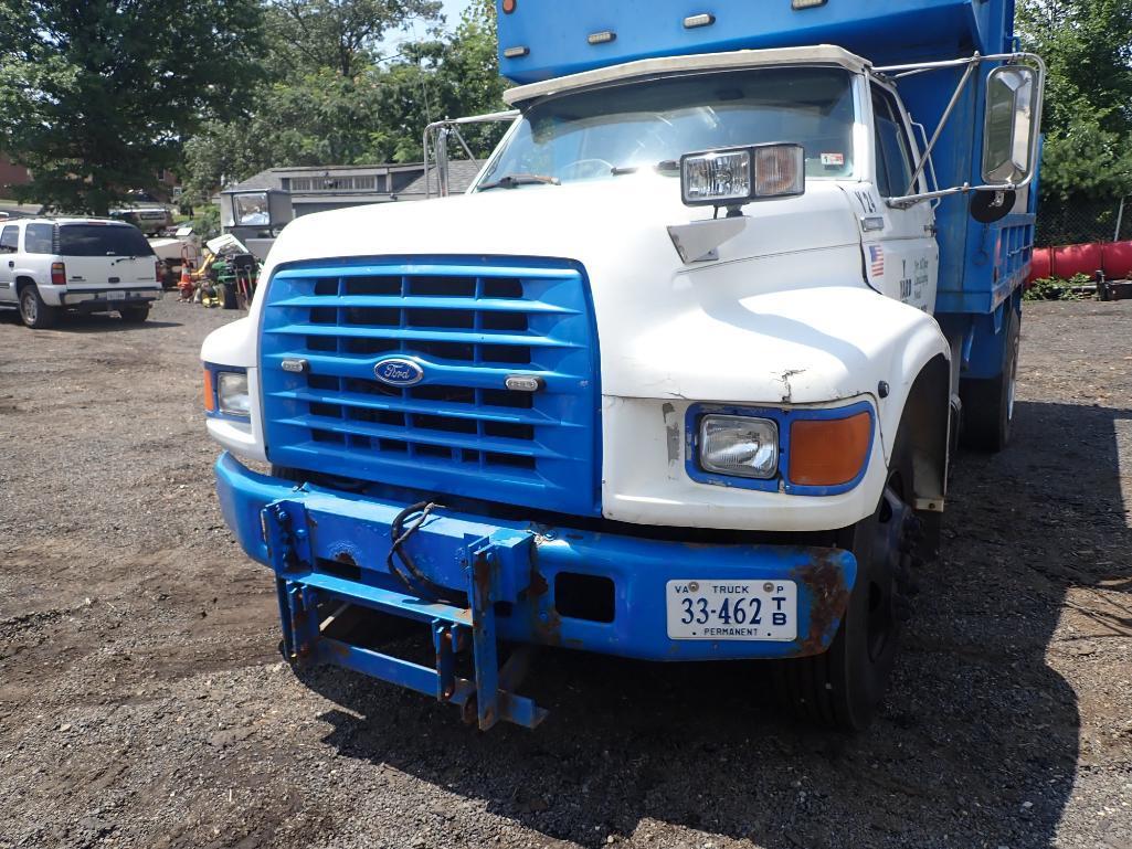 1997 Ford F Series Diesel Dump Truck