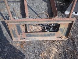 Skid Steer Tree Mover Fork Attachments