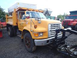 1998 Ford F700 Diesel Snow Removal Dump Truck