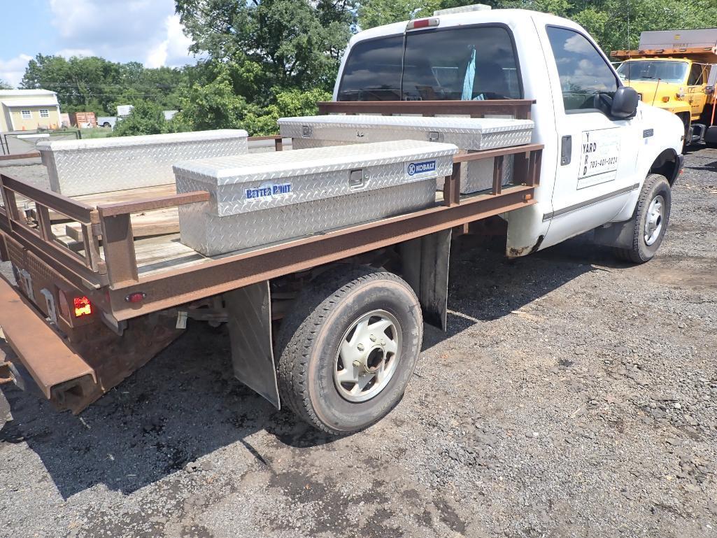 2001 Ford F250 Flat Bed Truck