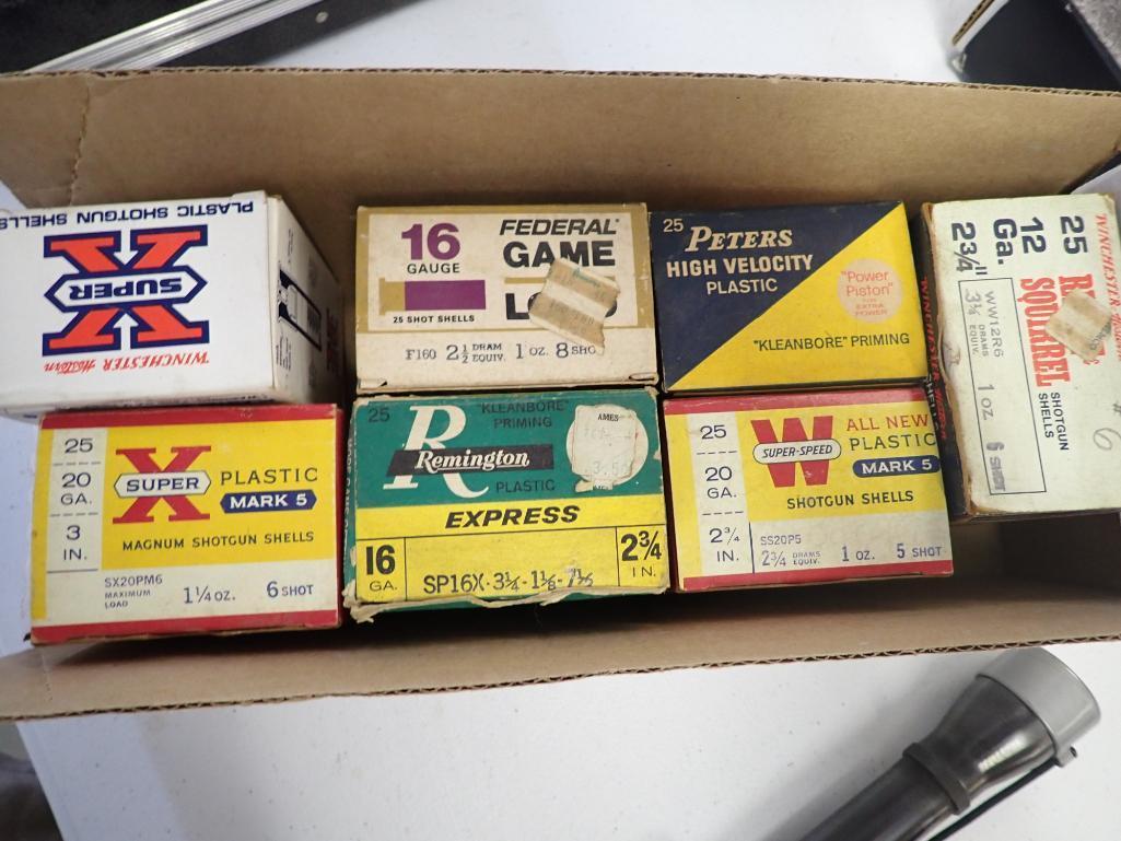 Vintage Shotgun Shell Boxes