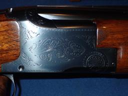 Cased Browning Superposed Belgium 20 Gauge