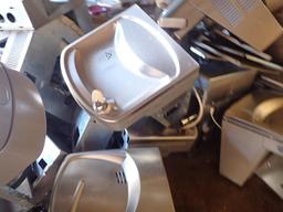 Large Lot of Stainless-Steel Water Fountains