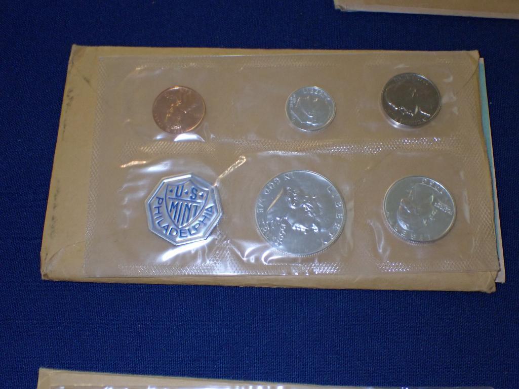 Five 1960s Silver Proof Sets