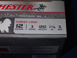 Two Boxes of Winchester Super X 12 Gauge Turkey Loads