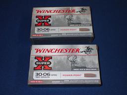 Two Boxes of Winchester 30-06 Ammunition