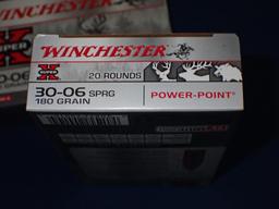 Two Boxes of Winchester 30-06 Ammunition