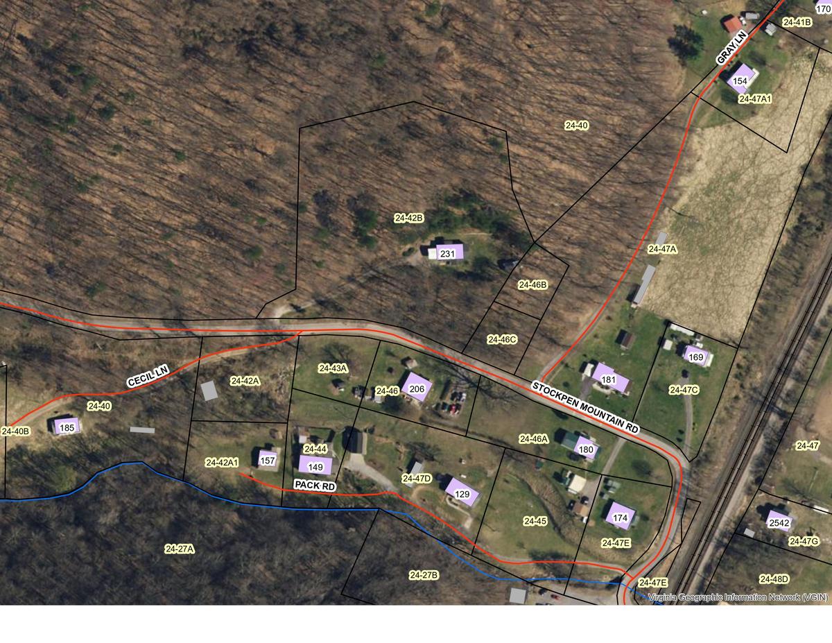 1.6 AC. Tract and Home; 231 Stockpen Mtn Rd., Narrows