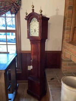 Cherry Grandmother Clock