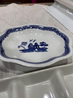 Blue Willow Serving Pieces