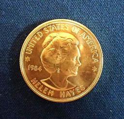 1984 Helen Hayes One Ounce Gold Coin