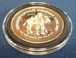 Nevex One Ounce Silver Token